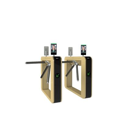 buy 304 Stainless Steel Tripod Turnstile Gate Entrance IP43 IP54 For Scenic Spots 1s QR / ID / Face online manufacture