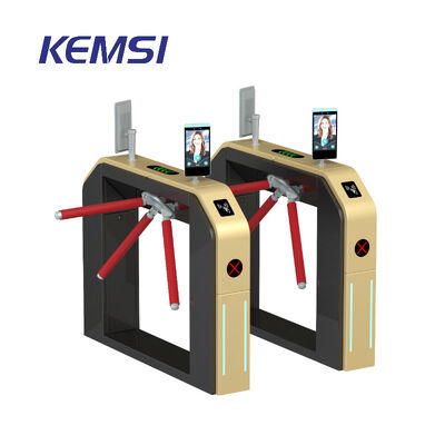 buy Indoor Outdoor RFID Tripod Turnstile Gate 0.5 Seconds Opening online manufacture