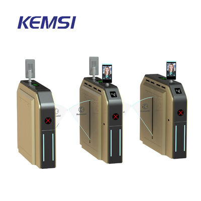 buy Indoor / Outdoor Wing Barrier Gate Access Control For Gym Supporting Facial Recognition online manufacture