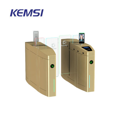 comprar Puerta de barrera de girasol deslizante de oficina inteligente 30-40 personas/minuto 1600*350*1000mm online manufacture