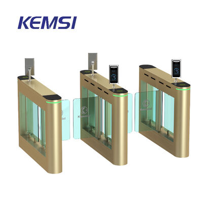 satın al 30-40 kişi/dakika Swing Barrier Gate, Security Turnstile Gate With Facial Recognition online manufacture