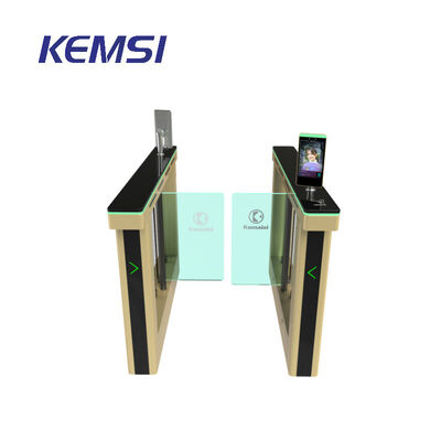 buy Office Building Swing Gate Turnstile Attendance Stainless Steel Electronic Turnstile Gates online manufacture