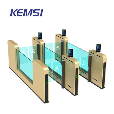 kopen Dubbele identificatie luchthaventurnstile 0,5 seconden opening 150W automatische systemen tourniquets online manufacture