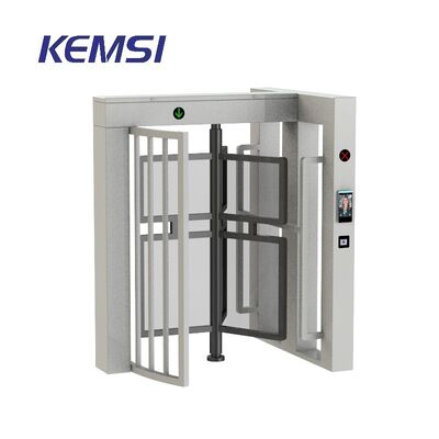 membeli Pengenalan Wajah Pintu Putar Tinggi Penuh SUS304 Stainless Steel Pintu Putar Panjang Penuh online manufacture