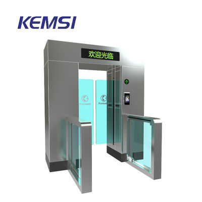 Comprar Entrada de la comunidad Seguridad Puerta giratoria Anti-puerta trasera Puerta giratoria deslizante de altura completa online manufacture