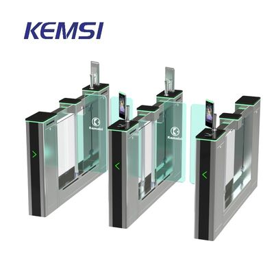 buy Office Building QR Code And Facial Recognition Visitor Swing Gate turnstile online manufacture
