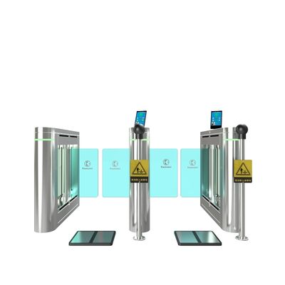 Buy Semiconductor Cleanroom Swing Turnstile ESD-Safe Entry Gate with Static Detection & Anti-Static Control for Fabs & Electronics Plants online manufacture