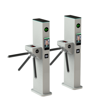 kaufen Column Tripod Turnstile Gate Smart RFID & Face Recognition Access Control Solution online manufacture