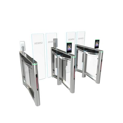 buy Office Speed Gate Entrance Access Control & Attendance System with Face Recognition and Auto-Reset online manufacture