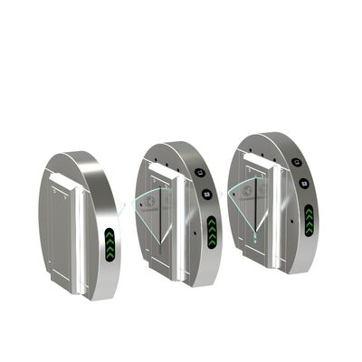 buy Gym Wing Turnstile with Card Swipe Recognition, Access Logging, and Anti-Tailgating online manufacture