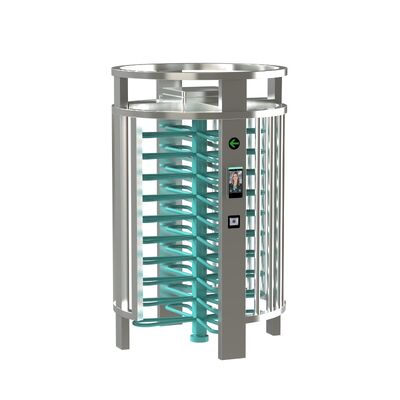 কেনা সম্পূর্ণ উচ্চতা Turnstile নির্মাণ সাইট অ্যাক্সেসের জন্য আঙুলের ছাপ সনাক্তকরণ বৈশিষ্ট্যযুক্ত 304 স্টেইনলেস স্টীল নির্মাণ সূর্য এবং বৃষ্টি বিরুদ্ধে আবহাওয়া প্রতিরোধী সুরক্ষা সঙ্গে online manufacture