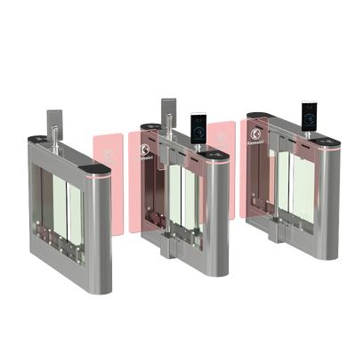 Kopen Vingerafdrukherkenning Smart Access Control Swing Barrier Gate online manufacture