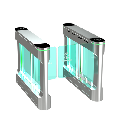 buy Visitor Registration QR Code Recognition Swing Gate Turnstile online manufacture