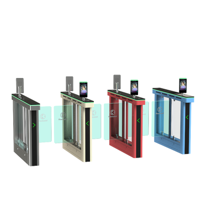 buy Swing Gate Turnstile  With Facial Recognition For Office Building Entrance Attendance online manufacture
