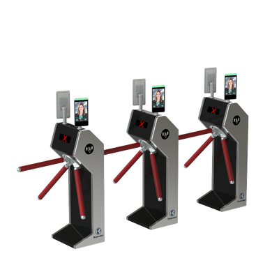 buy Entrance QR Code Recognition Anti-Tailgating Tripod Turnstile online manufacture