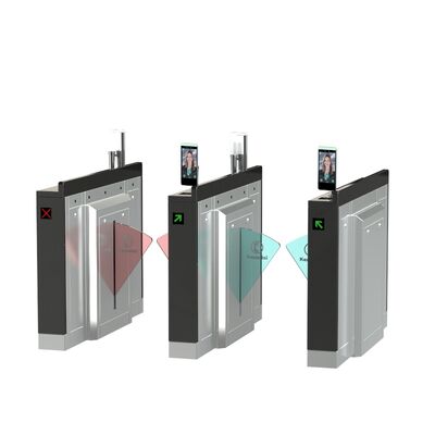 Kopen Wing Barrier Turnstile Gate QR Code Recognition Vinnige toegang 0,5s Voor kantoorgebouw online manufacture
