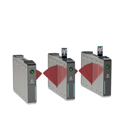 buy Wing Barrier Turnstile Gate QR Code Recognition Visitor Management For Office Building online manufacture
