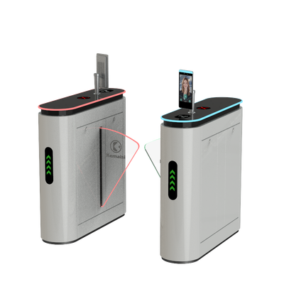 buy Wing Barrier Turnstile Gate Fast Passage Access 0.5s For Office Building Entrance online manufacture