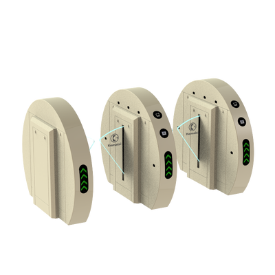 Acquistare Sistema di tornello a battente per controllo accessi con riconoscimento RFID per edifici per uffici online manufacture