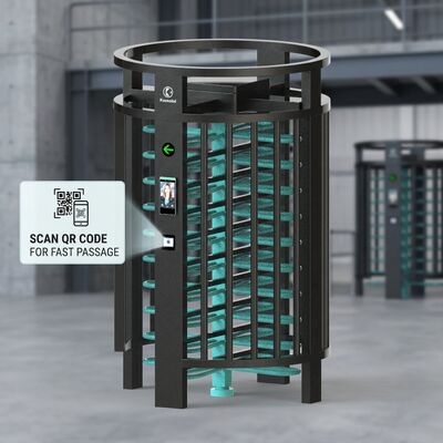 Comprar Catraca Giratória de Altura Total com Reconhecimento de Código QR e Corpo em Aço Inoxidável 304 online manufacture